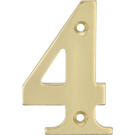 NUMÉRO LAITON DISPLAY N.4 (1/5)
