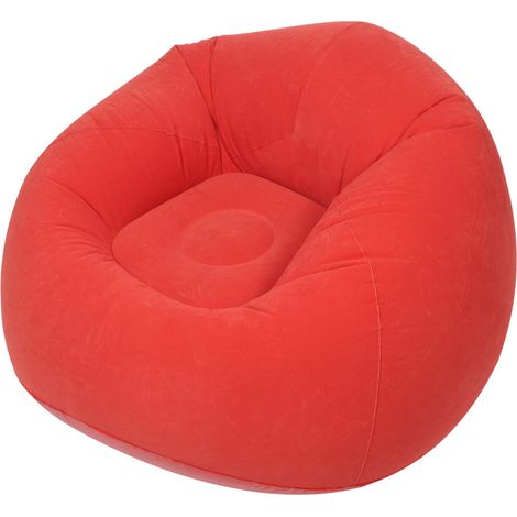Toyvian Gonflable Extérieur Portable Fauteuil Paresseux Imperméable Siège avec de Rangement Intelligent Confortable et Rapide à (1/4)
