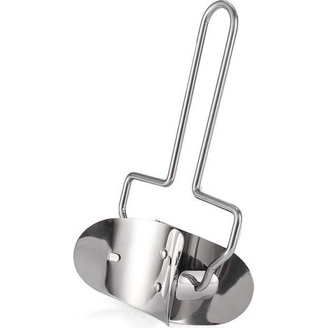 Strumento per stendere ravioli con manico in filo metallico, strumento per realizzare ravioli a forma di S (1/5)