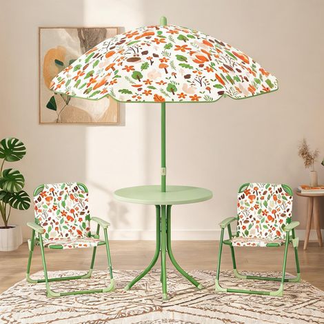 Ensemble table et chaises enfant verde 49,5 x 49,5 x 50 cm (1/5)