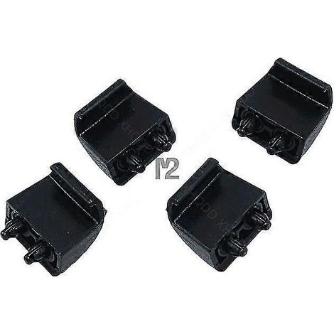 4 crochets de rideau pare-soleil arrière compatibles avec Hyundai Santa Fe Sport DM 2013-2018 OEM 839122w000 83912 2w000 83912-2w000 - Cache de protection pour serrure de porte (1/4)