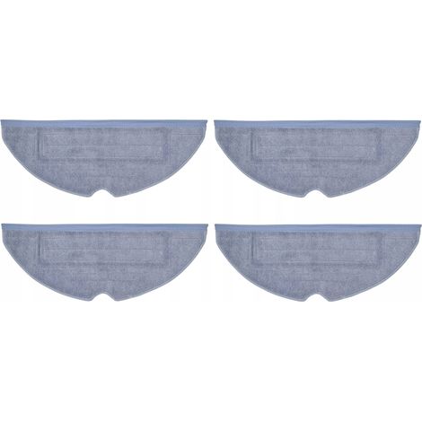 4 x Mikrofaser-Wischmopptücher für Roborock S7 / S7 Max / S7 Plus / S8 (1/3)