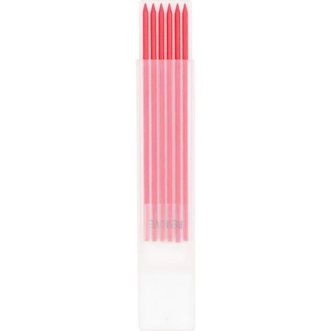 Hyuduo Professionnellement 2,8 MM MM HB Carpenter Crayer Recharge pour le Travail du Bois, 6pcs Fine Tips Recharge dans la Boîte de Rangement (rouge). (1/5)