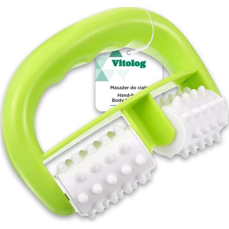 Masajeador para espalda, cuello, abdomen, gl煤teos, brazos, piernas, pies, pantorrillas y celulitis.