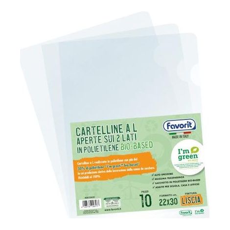Favorit 400178018 Sammelmappe Polyethylen Transparent