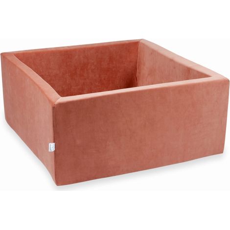 Piscina asciutta 90x90x40cm Velvet Soft Canyon Clay senza palline