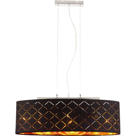 LED Hängelampe Esstischlampe orientalisch RGB Farbwechsler Pendelleuchte Deckenlampe Textilschirm Hängeleuchte, Wohnzimmer Esszimmer