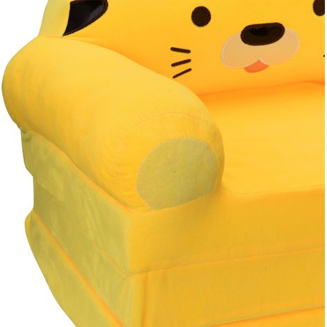 Canapé-lit pliable 2 en 1 pour enfants, joli canapé futon, décoration de chambre pour enfants (1/5)