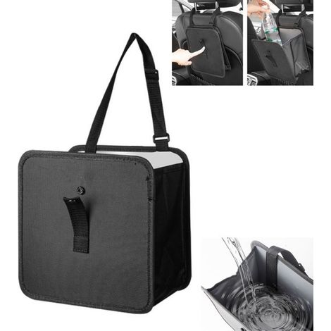 Cestino per auto pieghevole - impermeabile - 7,5 litri (1/5)