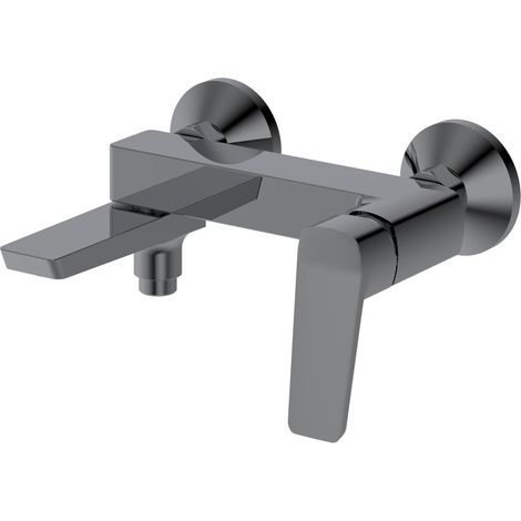 Mitigeur bain/douche mural FLERY, bras orientable, canon de fusil (1/2)