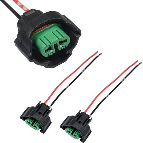 H11 H8 Femelle Connecteur de prise de faisceau de câbles pour phare antibrouillard à LED (1/5)