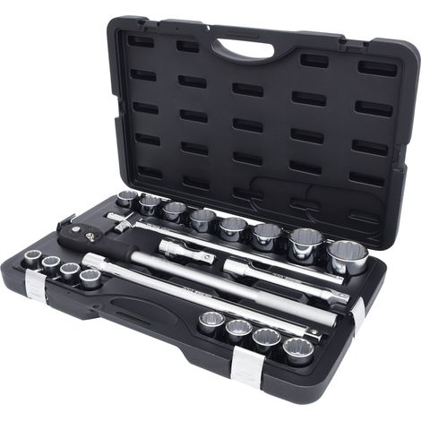 KS TOOLS  3/4"  juego  de llaves  de vaso  21  pzs. -  911.0722 (1/3)