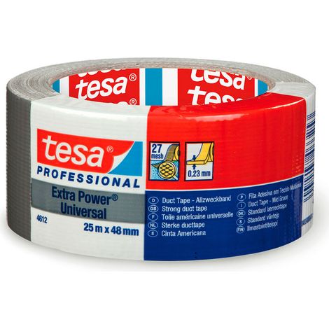 Nastro americano argento 25m x 48mm 4612 Tesa