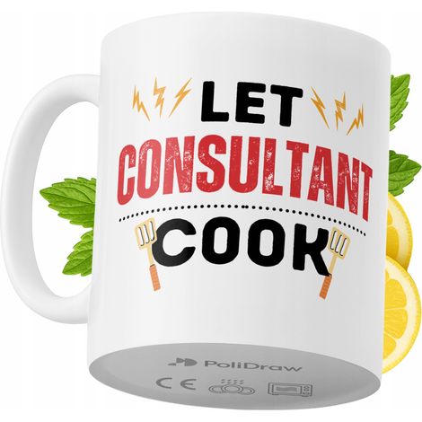 Lustige Kaffeetasse mit witzigem Textdesign – ideal für Berater, Geburtstage, Namenstage und Feiertage. Hochwertige Tasse für besondere Anlässe im Homeoffice oder Büro. Farbe: Weiß, 330 ml.
