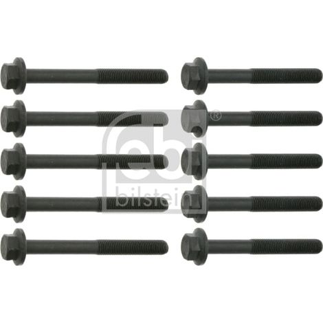 Jeu de boulons de culasse de cylindre FEBI BILSTEIN 14304 CITROËN 0204.77 (1/2)