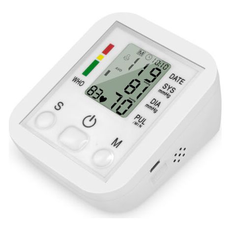 Tensiomètre Portable et domestique, Type brassard, écran LCD, mesure précise (1/5)