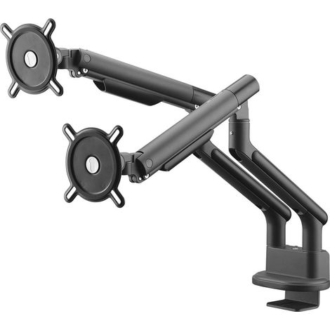 One For All DM 7210 supporto monitor nero doppio schermo