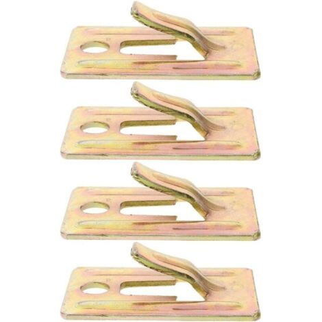4 Pièces Support Mural Pour Chauffe-eau Kit De Fixation Pour Mur Creux Avec Crochets Et Plaques De Montage Pratique Pour Installer Chauffe-eau Et Autres Objets (1/4)