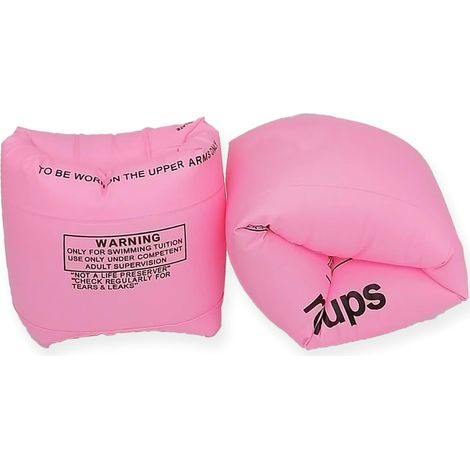 Brassards gonflables pour enfants et adultes, brassards gonflables pour tout-petits, bouée rose adaptée aux enfants de 6 à 12 ans et aux adultes pesant de 14 à 68 kg (1/4)
