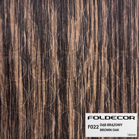 Bouchon autocollant 14 mm chêne brun (feuille de 25 pièces) (1/5)