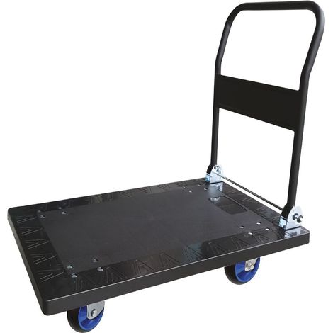 Carrello STOCKMAN in plastica con schienale pieghevole 500 kg - CP50PU (1/4)