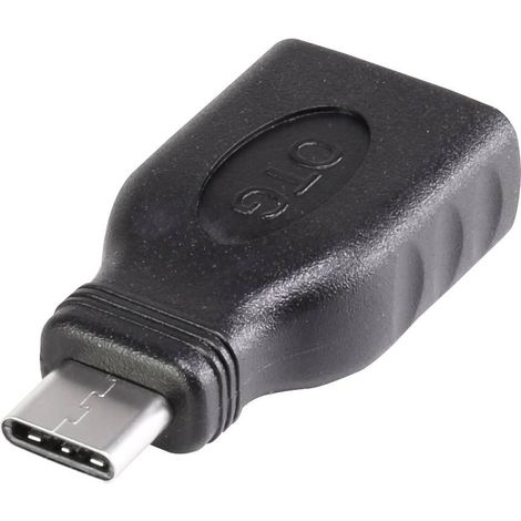 Renkforce USB 3.0 Adaptateur [1x USB-C® mâle - 1x USB 3.0 femelle type A] avec fonction OTG, contact (1/3)