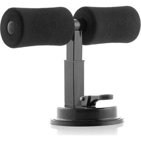 Support Musculation - Ventouse Super-Adhérente - 3 Positions Réglables - 100 Kg Max - Acier Et Caoutchouc - 26 X 16-17-18 X 12,5 Cm (1/4)