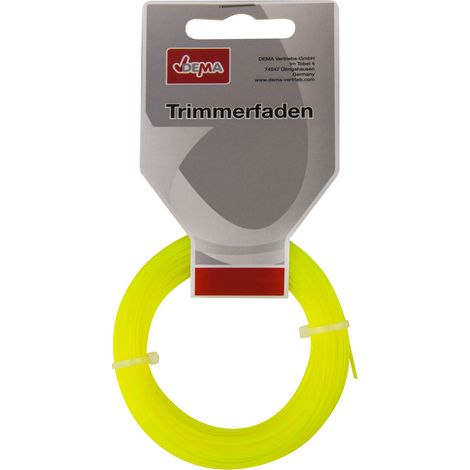 Trimmerfaden Mähfaden 15 Meter Ersatzfaden Trimmerschnur für Trimmer ver. Größen