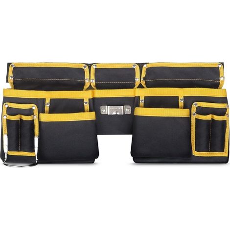 Pochette à Outils De Poche, Bretelles De Ceinture à Outils, Sac à Outils Robuste, Avec Ceinture Réglable, Ceinture à Outils Pour électricien, Charpentier, Ouvrier du Bâtiment (1/5)