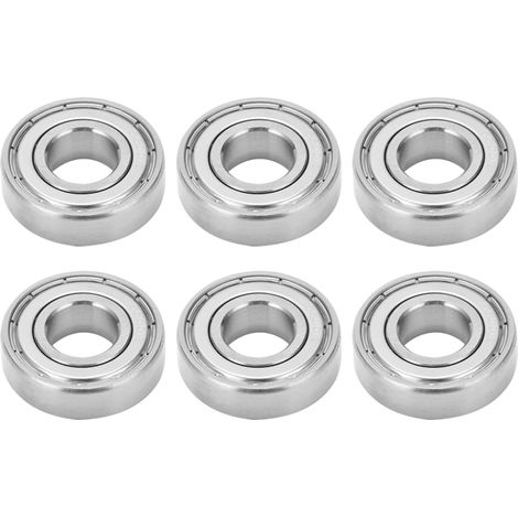 10 roulements à billes S6001ZZ 28x12x8 mm en acier inoxydable pour concasseurs, tamis vibrants et machines d'impression (1/5)