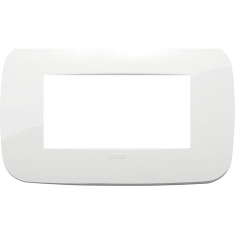 VIMAR - 19684.84 Placca Round 4M bianco