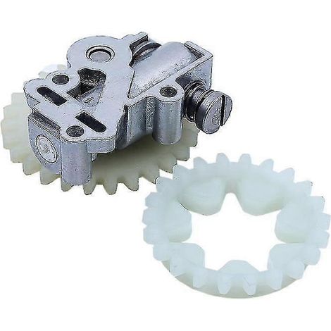 Roue dentée à vis sans fin et engrenage droit de pompe à huile compatible avec MS380 MS381 038 038AV Super Magnum (1/4)