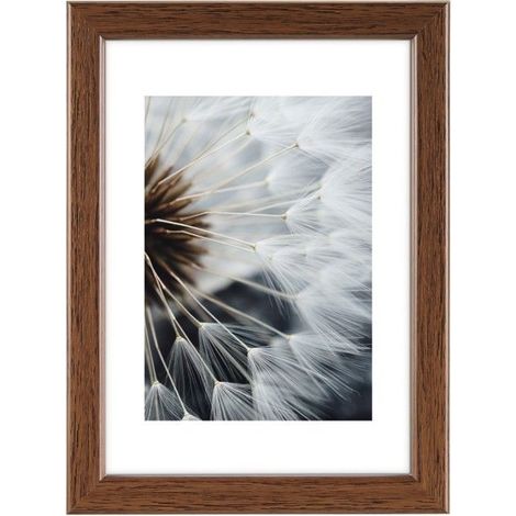 Cadre photo en plastique "Breeze", noisette, 30 x 40 cm