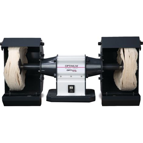 Touret à polir dia. 350 mm 1450 rpm 2200 W 400V y compris deux disques de polisage Optigrind GU35P 400V (1/4)
