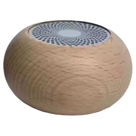 Enceinte portable rétro en bois massif, caisson de basses d'extérieur, petit lecteur de musique, stéréo. (1/5)