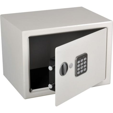 Coffre-fort électronique 16 L Ouverture par code et 2 clés de secours Dimensions extérieures : 35 x 25 cm