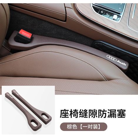 (Marron, lot de 2) Bandes de remplissage pour joints de sièges de voiture, étanches et anti-chute, pour Audi (1/5)