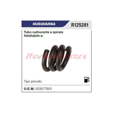 Tubo carburante a spirale HUSQVARNA motosega decespugliatore R125281