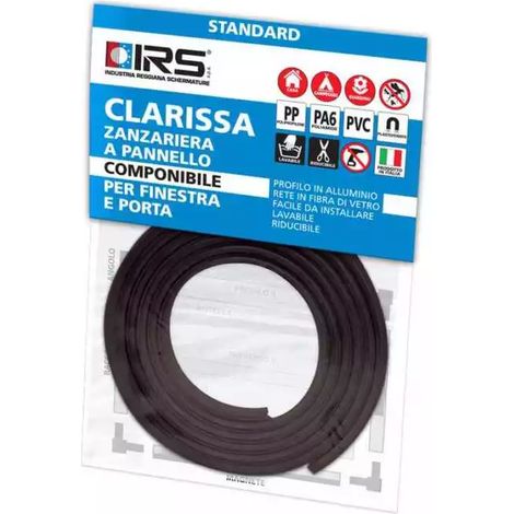 MAGNETE NERO 200CM PER ZANZARIERA CLARISSA COMPONI (1/5)