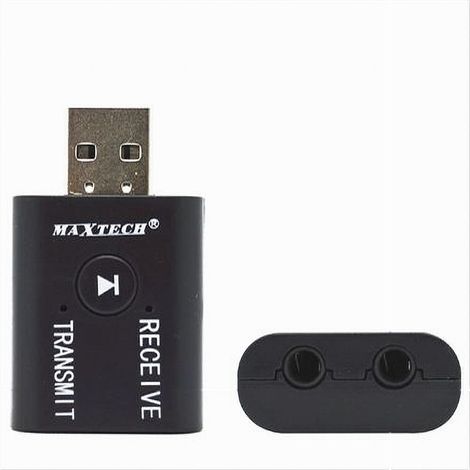 MaxTech - Adattatore Bluetooth Usb Audio Segnale Ricevente-trasmittente Wireless Ad-bt004 - (1/5)
