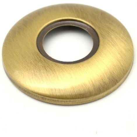 ROSONE PER RUBINETTI BOMBATO Foro 1/2 - Bronzato