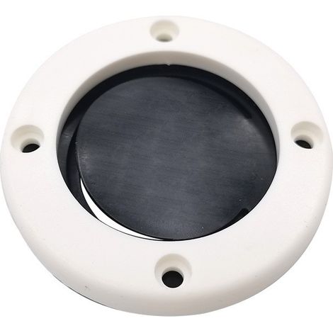 One-way drain valve for yachts, bilge outlet, marine drain valve for speedboats, yachts, and RVs - drain valve + 4 screws - 47 (1/4)