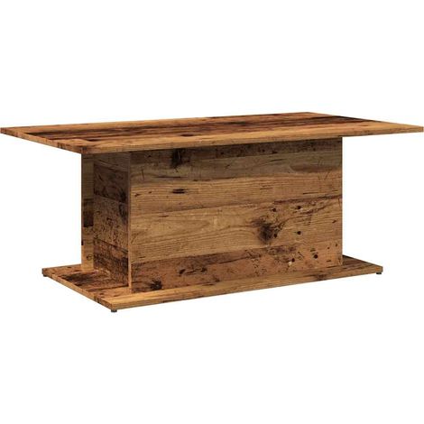 Maison Exclusive - Couchtisch Altholz-Optik 102x55,5x40 cm Holzwe