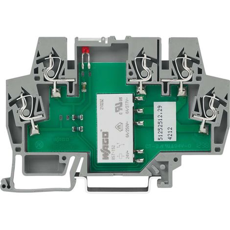 WAGO GmbH& Co. KG Relaisklemme 24VDC,1W,250VAC,5A 859-304