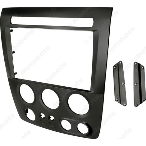 Suitable for 2005-2010 Hummer H3 9-inch large screen navigation modification panel frame audio-visual modification frame bracket (1/4)