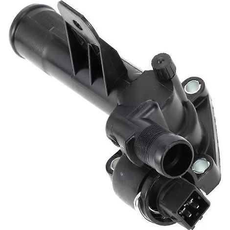 Boîtier pour thermostat de liquide de refroidissement - compatible Renault Megane 2, 3, Scenic et Twingo 2 1.5 dCi - réf. 8200558751