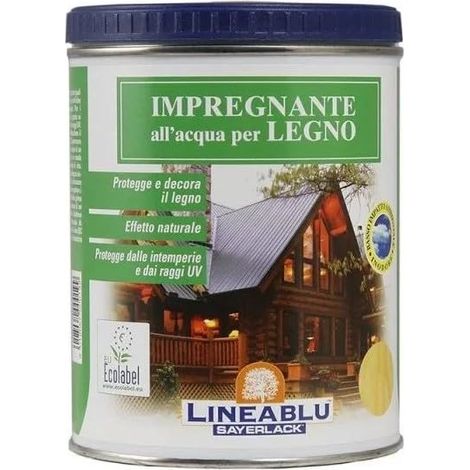 Impregnante Acqua Lineablu Sayerlack HI2020 Rovere Ml 750
