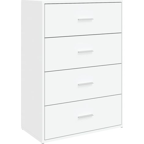 Aparador-cómoda-mueble-organizador-cocina-salón-salón-comedor 60x31x84 cm-madera de ingeniería-blanco 020030346