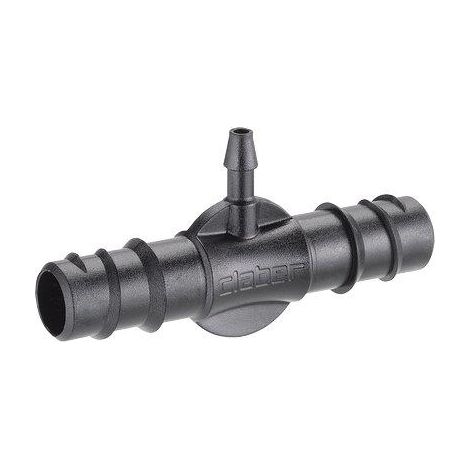 TEE PORTAGOMMA TUBO PN + MICROTUBO SELF CLABER - RAINJET 91073 1/2+1/4 CF=PZ 2- 10 confezioni (1/2)