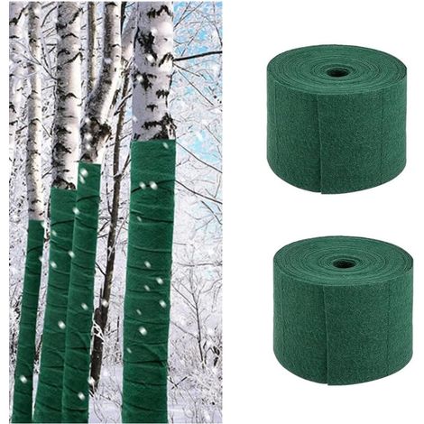 Kindfiber OÜ-Housse pour plantes à l'épreuve de l'hiver, enveloppe protectrice pour arbres, bandage pour plantes arbustes tronc d'arbre (1/4)